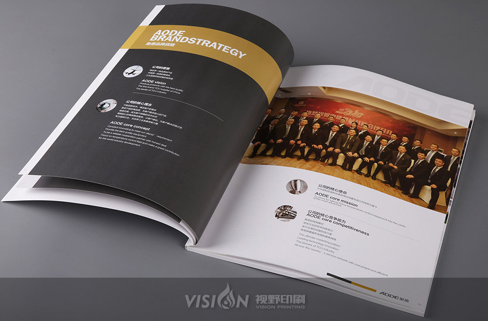 企业画册印刷-企业VI设计的一环