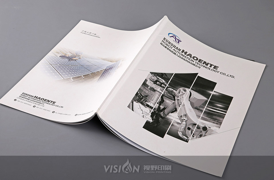 企业画册设计要明确主题-视野印刷